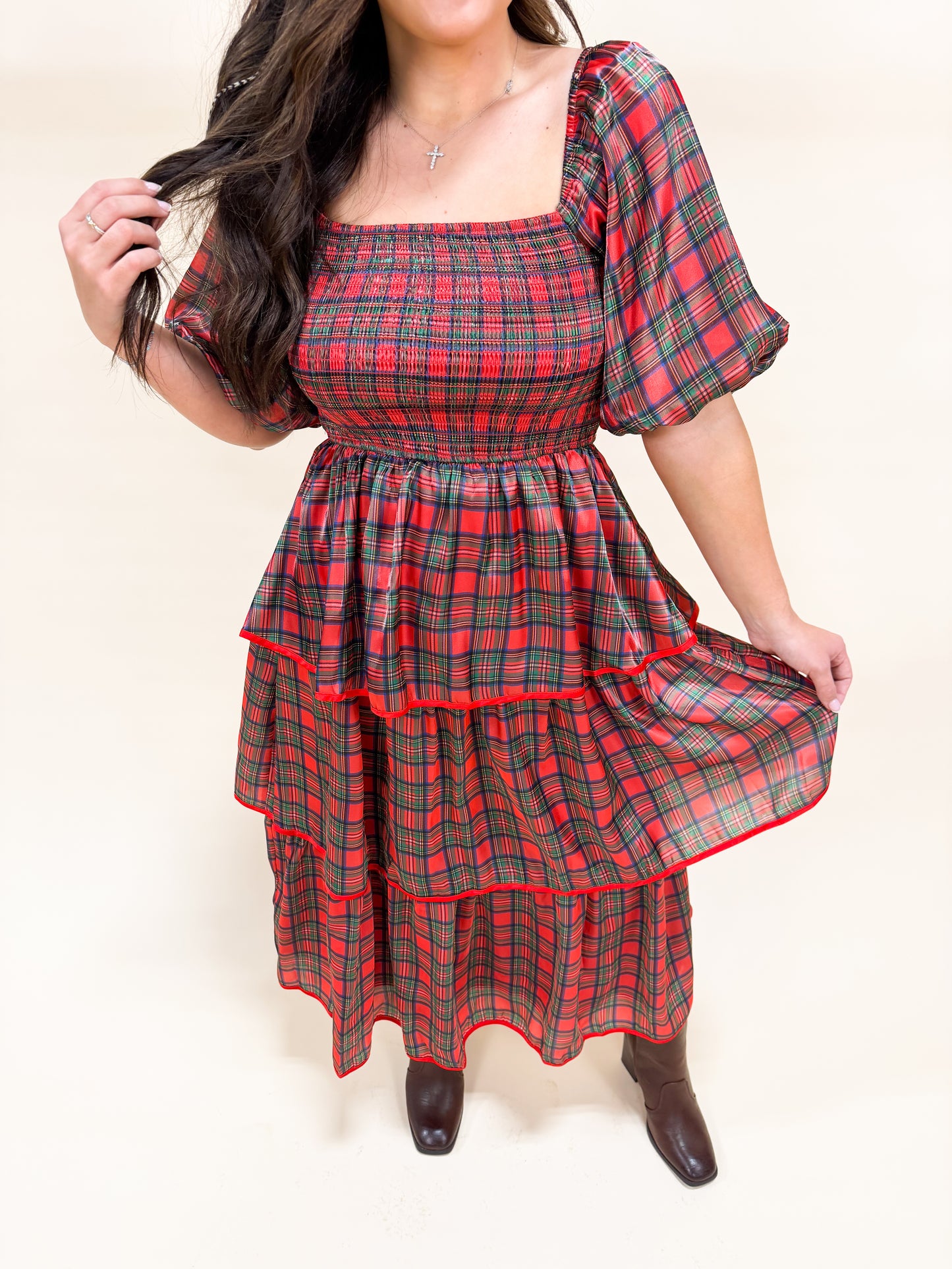 EVERGREEN ELEGANCE DRESS