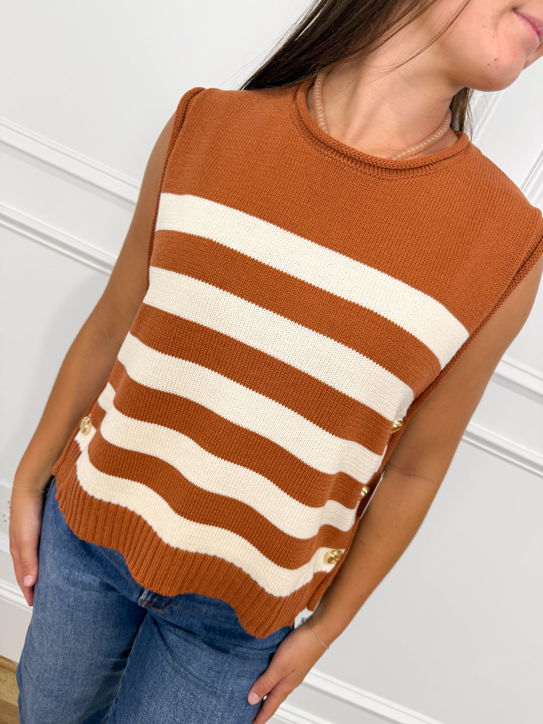 The Copper Creek Knit Top