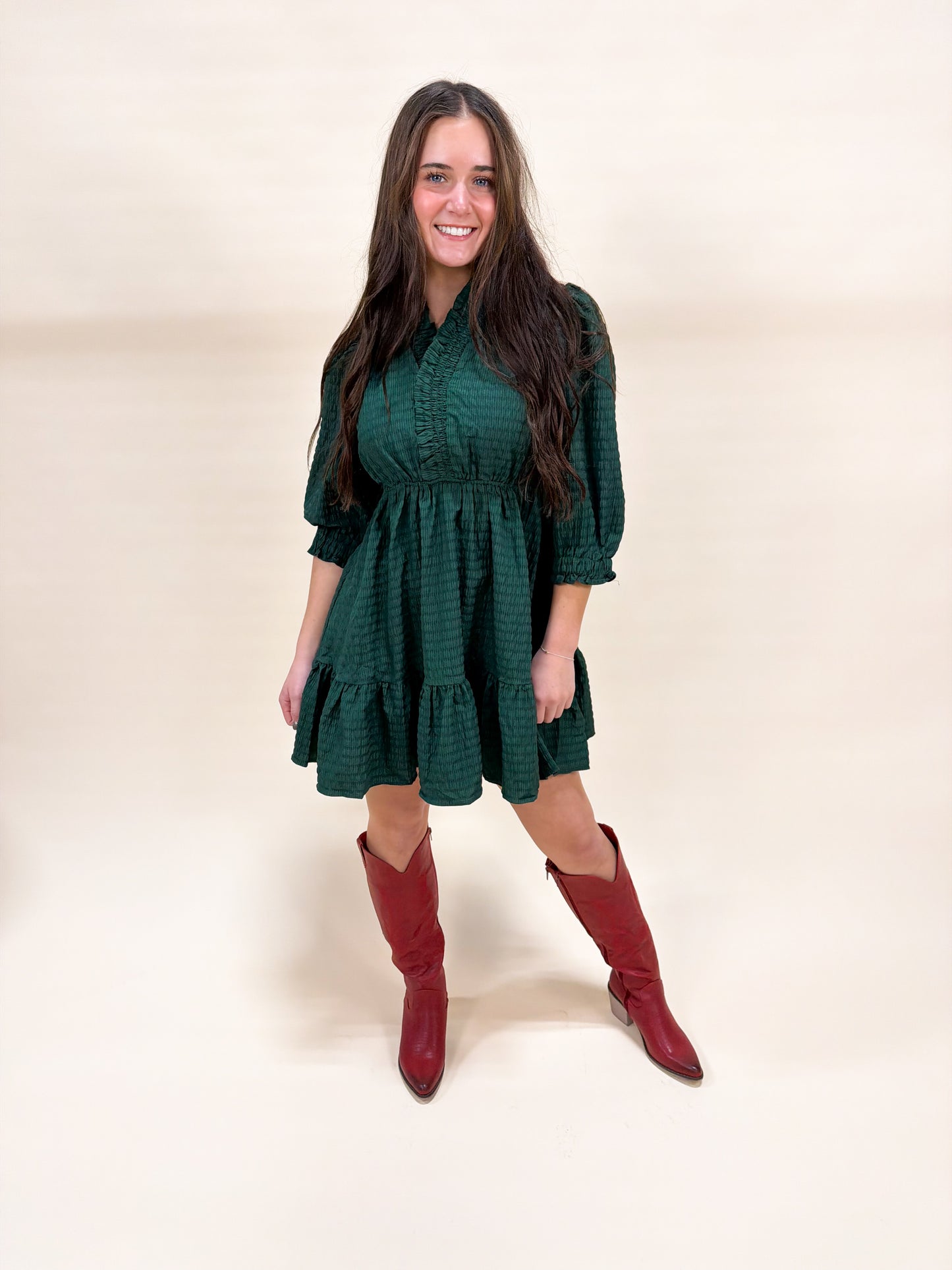 MISTLETOE MISCHIEF DRESS