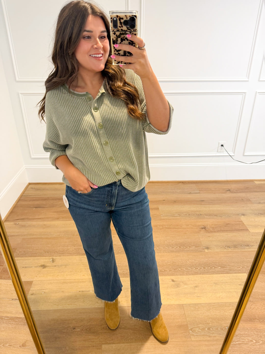 Spanxshape™ Authentic 360 Raw Hem Kick Flare Jeans