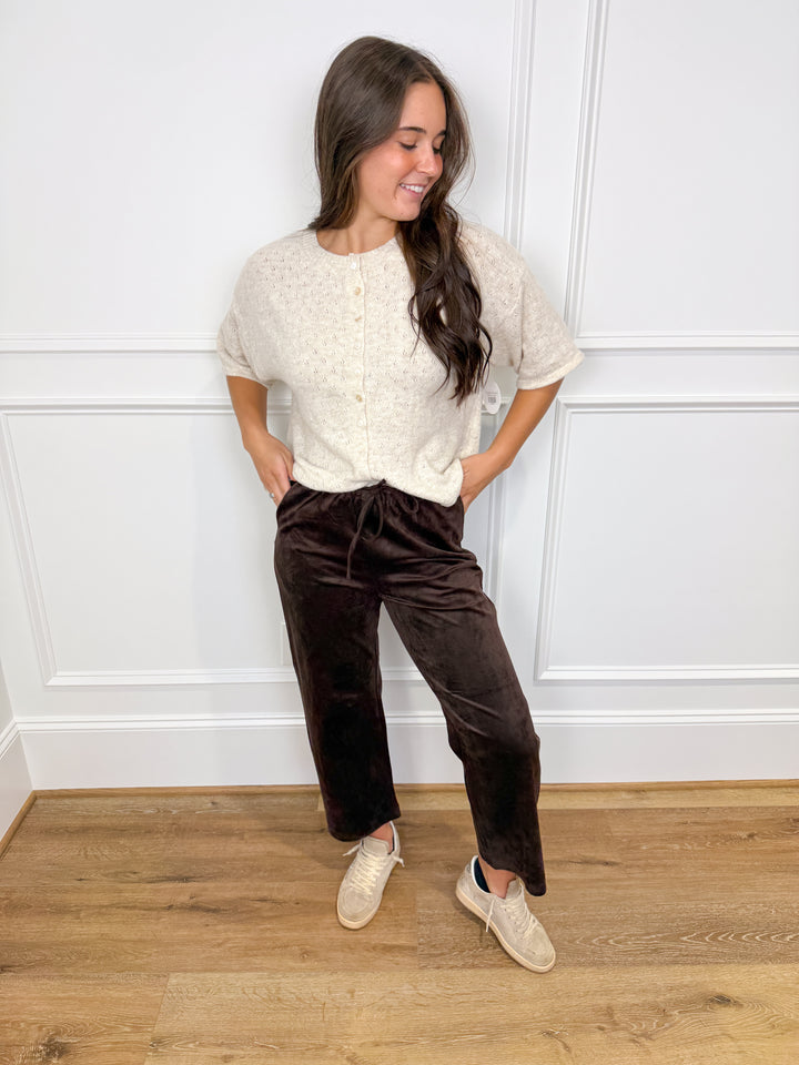 Cozy Days Button-Front Cardigan