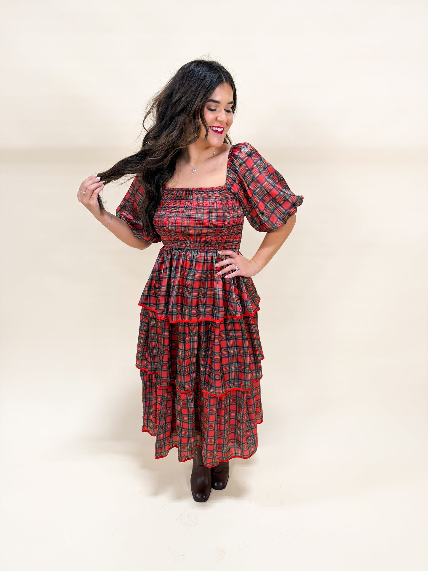 EVERGREEN ELEGANCE DRESS