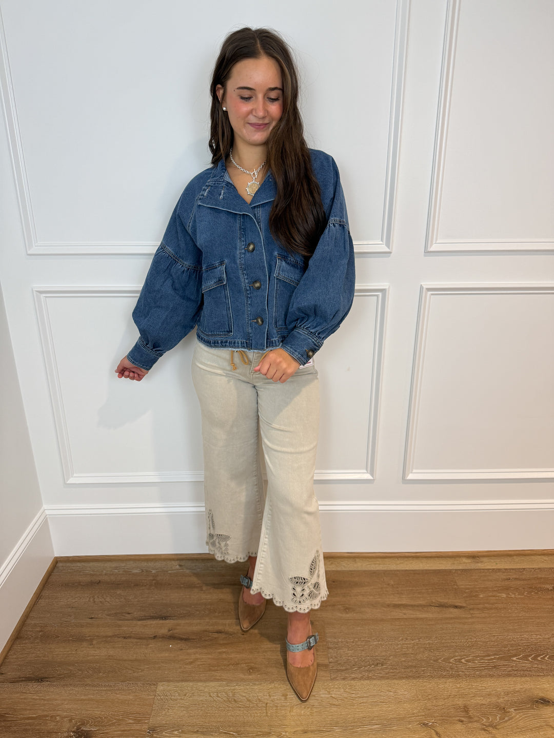 The Wildflower Denim Jacket