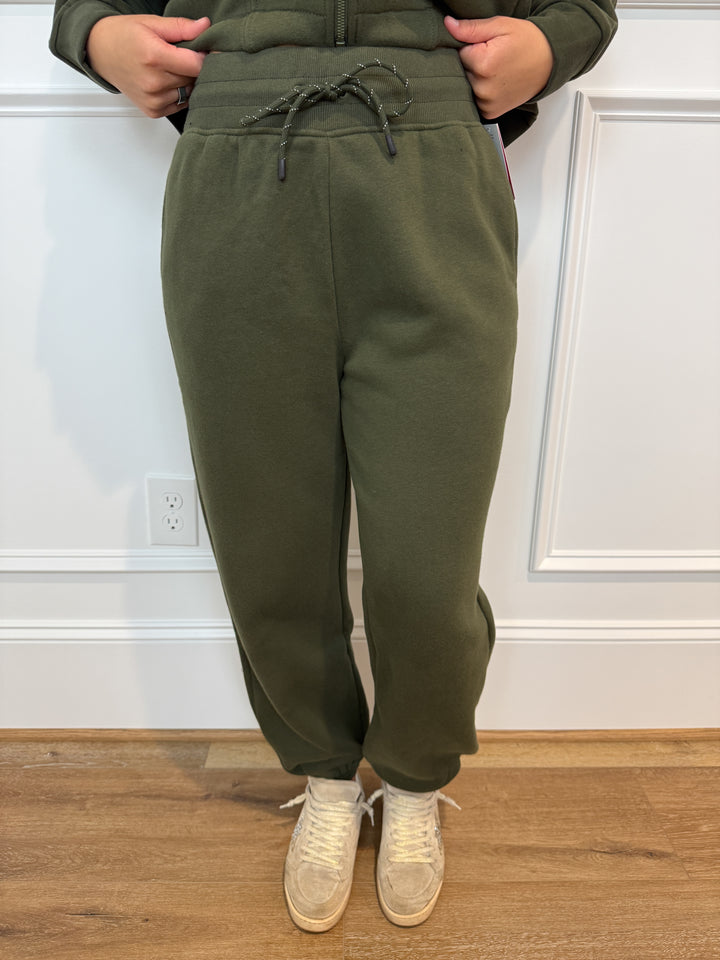 SPANX boostup cotton fleece jogger