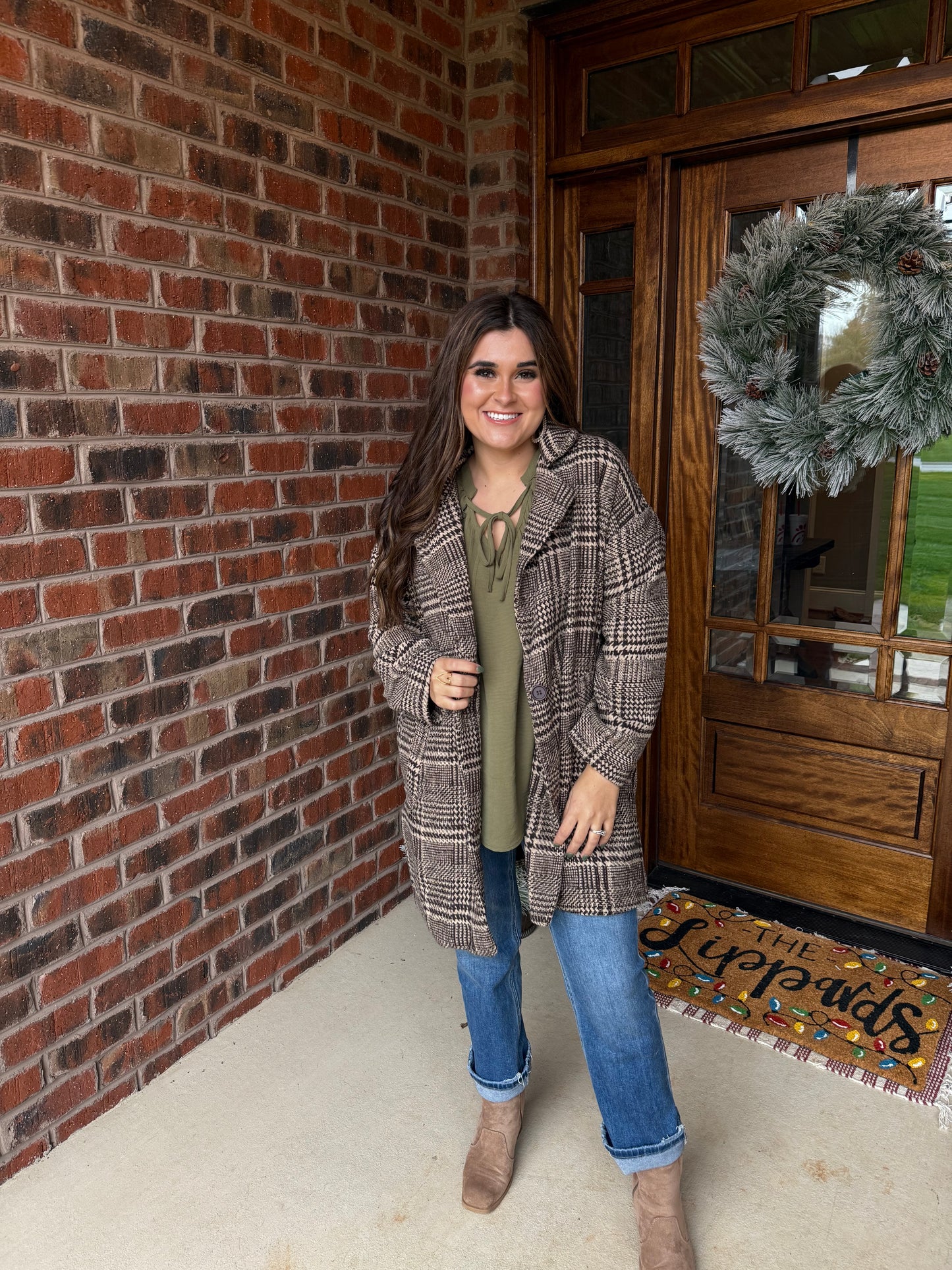 Home For The Holidays Coat