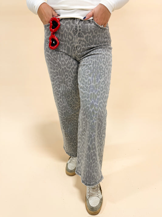 WILD SIDE WIDE LEG JEANS