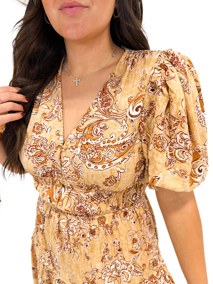 Flowing Into Fall Dress