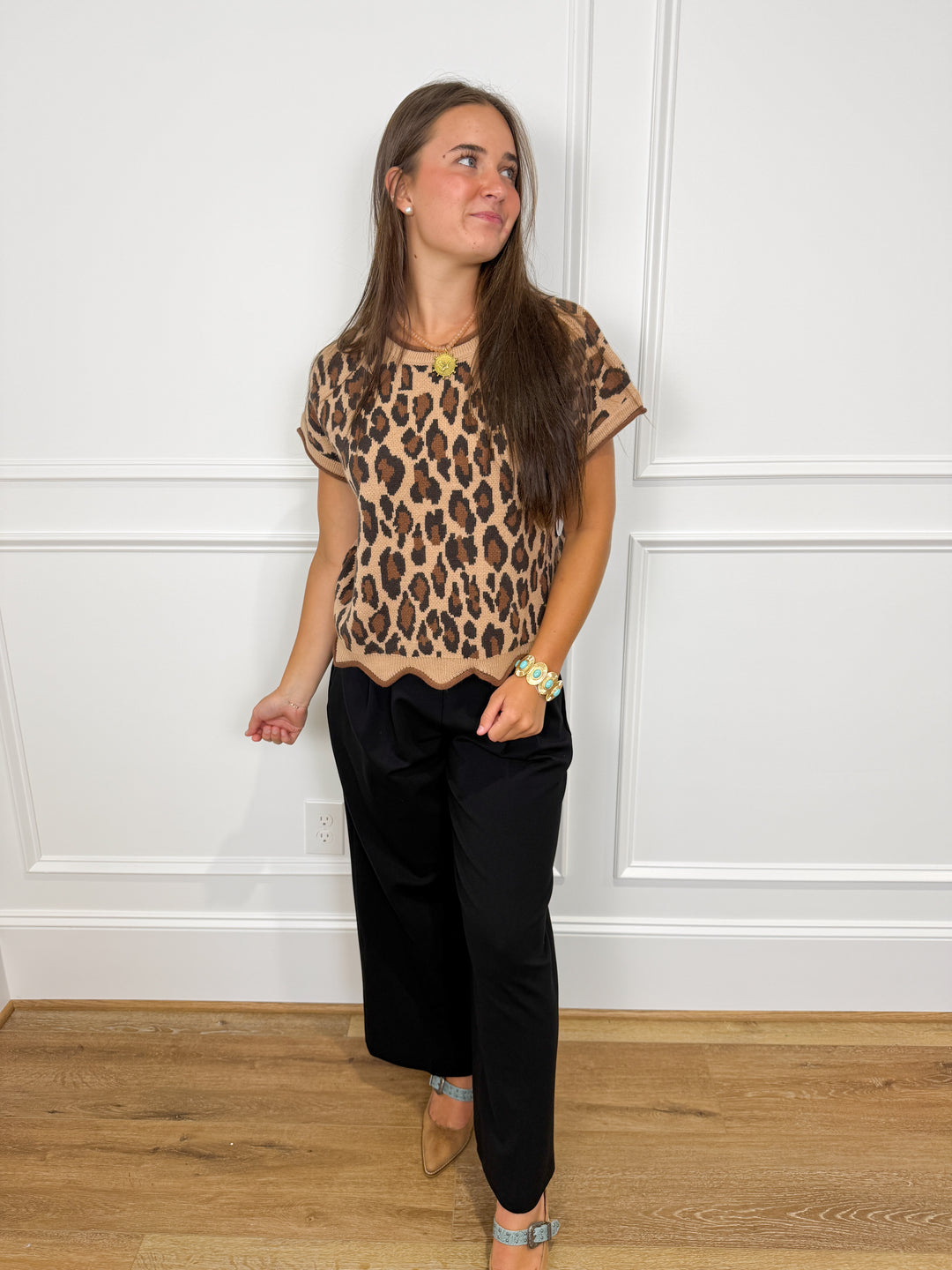 Wild at Heart Knit Top