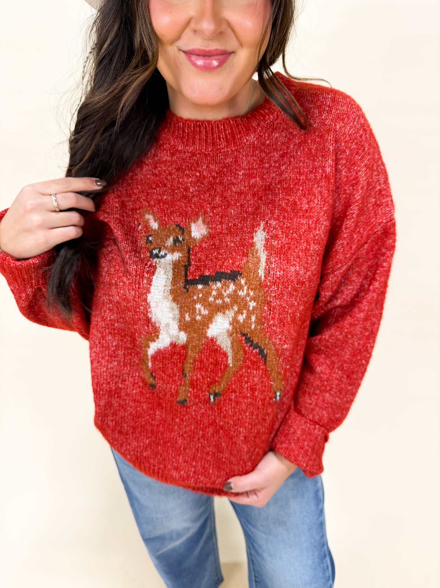 YOU'RE SO DEER SWEATER