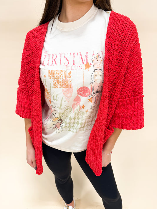 CHRISTMAS CLUB GRAPHIC TEE