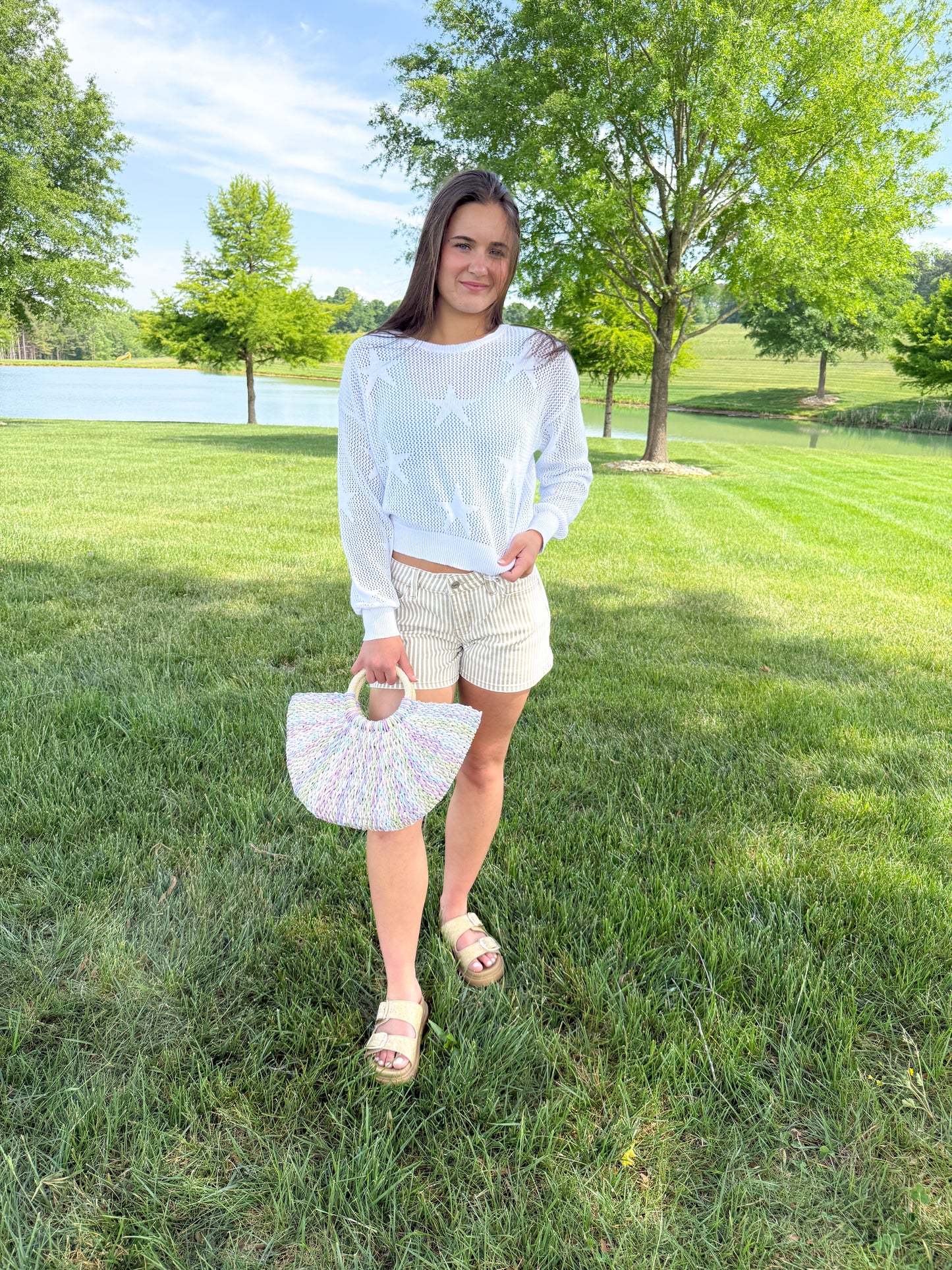 STAR OF THE SHOW CROCHET TOP
