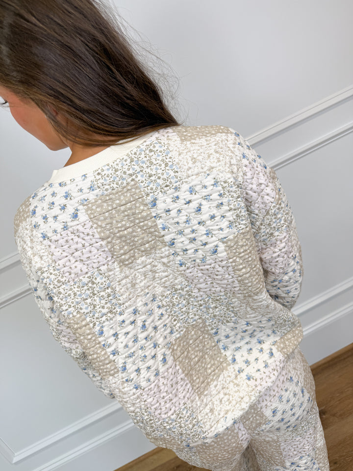 QUILTED QUEEN TOP