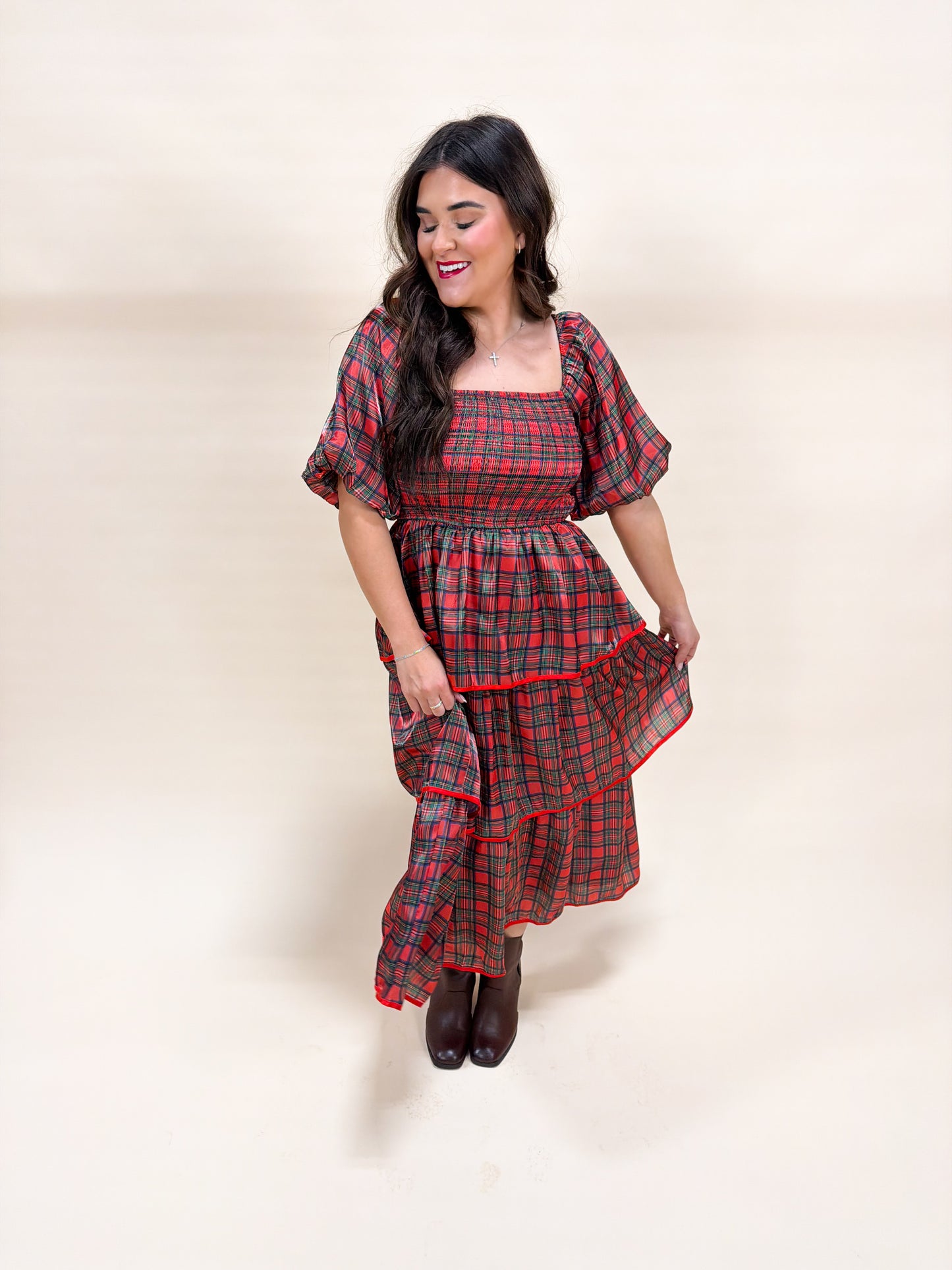 EVERGREEN ELEGANCE DRESS