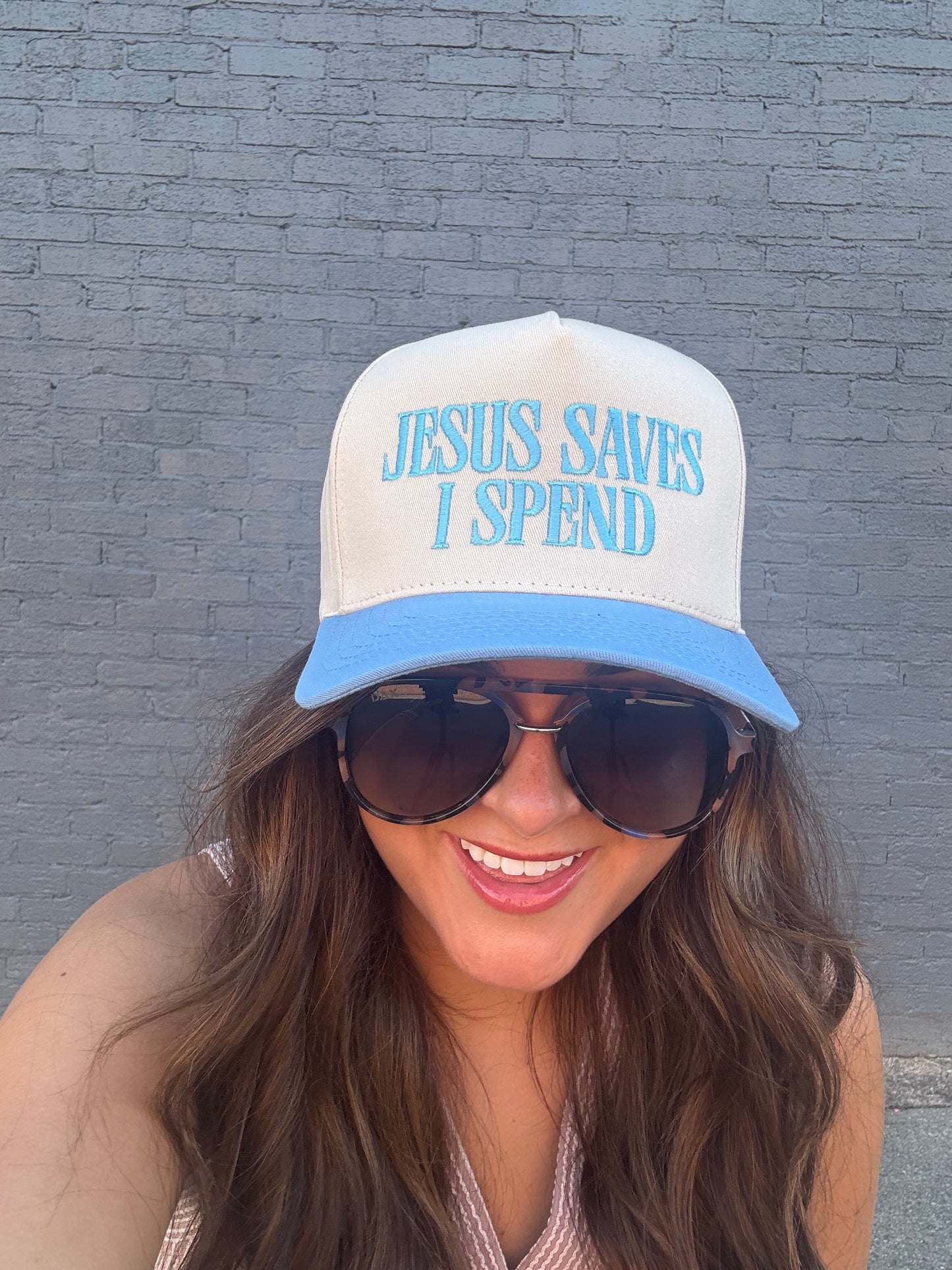 Jesus Saves I Spend Hat