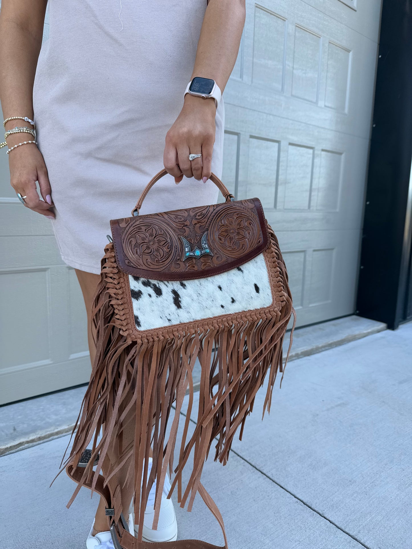 Classic Flap Medium Tassle Bag