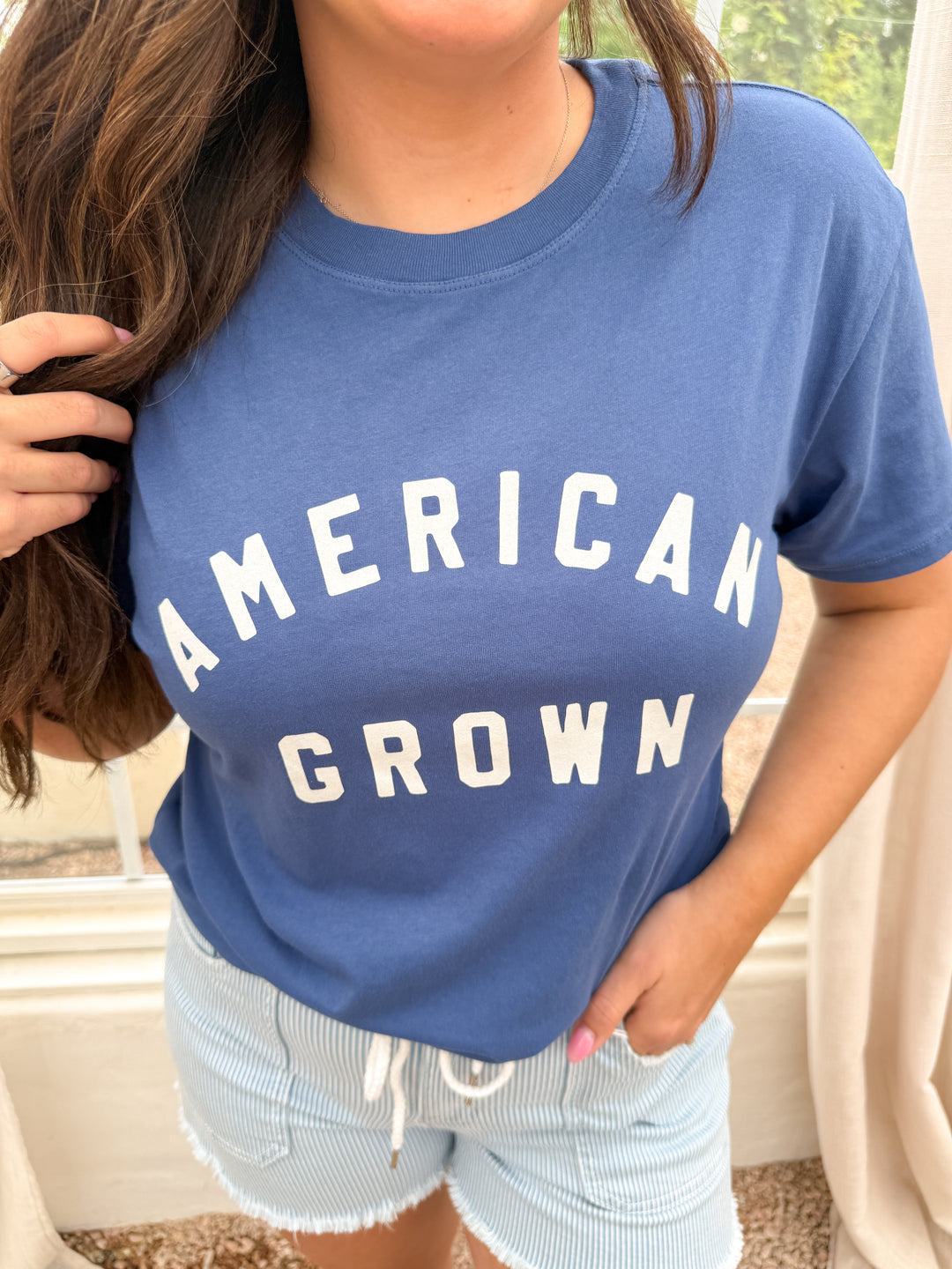 Z SUPPLY AMERICAN BOYFRIEND TEE