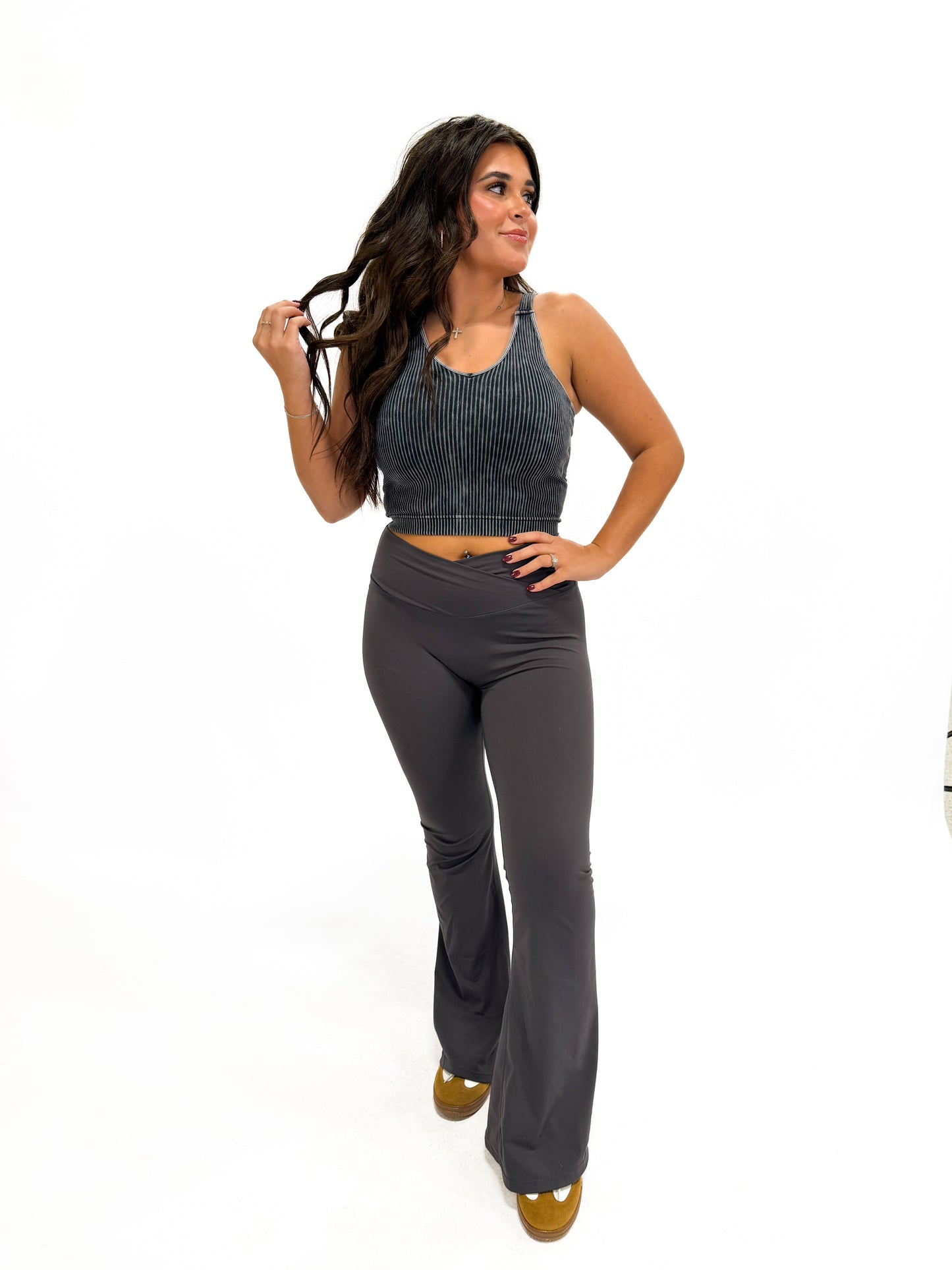 Camie Crossover Flare Legging