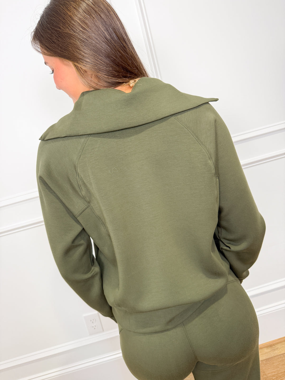 spanx airessentials® half zip