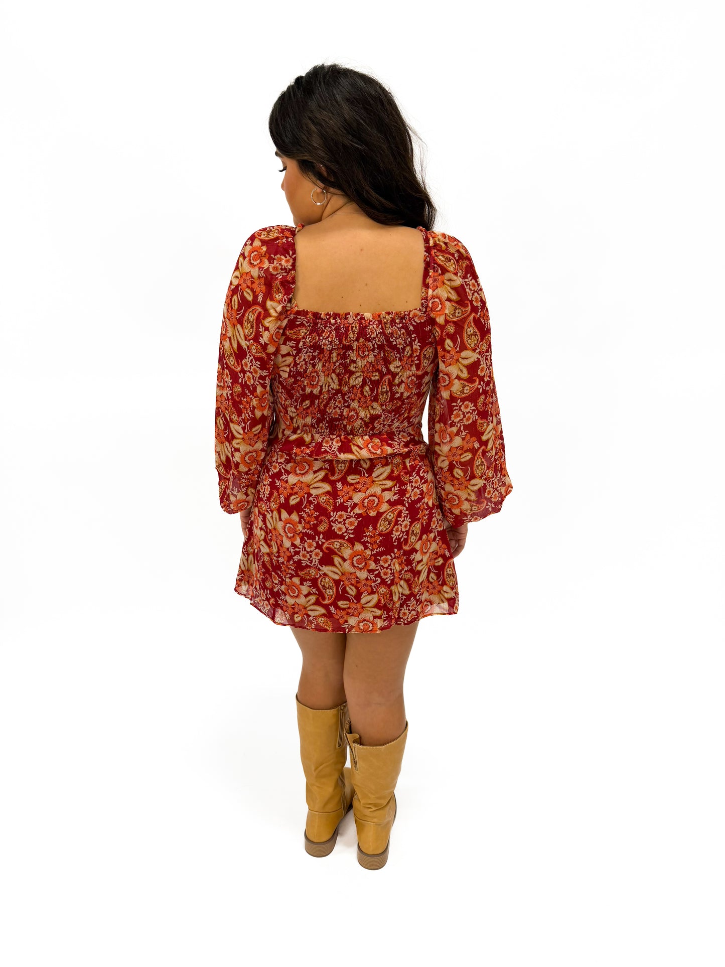 RUSTIC ROSE DRESS