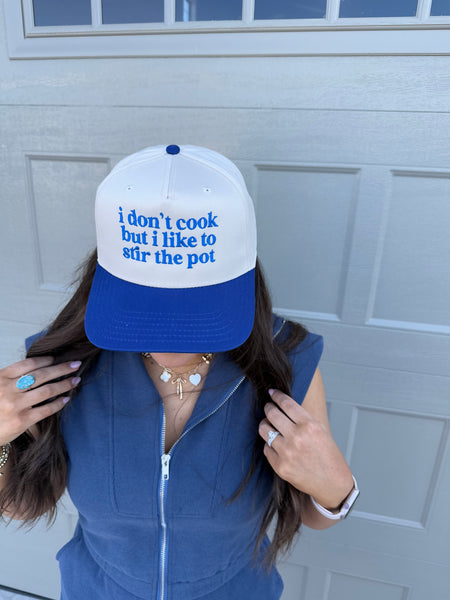 Like to Stir the Pot Graphic Hat – Branded Peach Boutique display picture 2