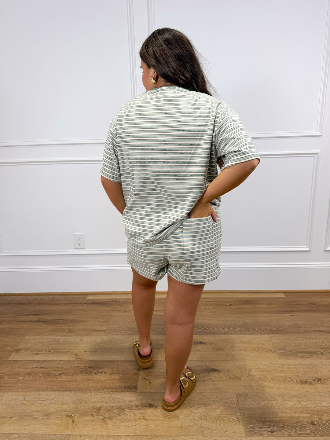 Mint to Be Cozy Shorts