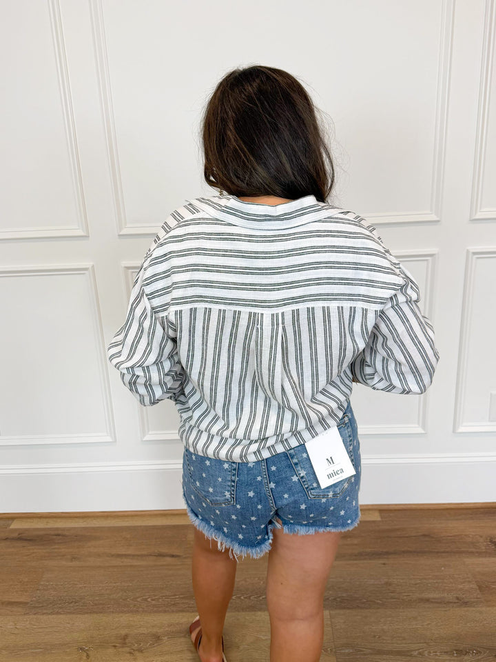Z SUPPLY The Perfect Striped Button Up