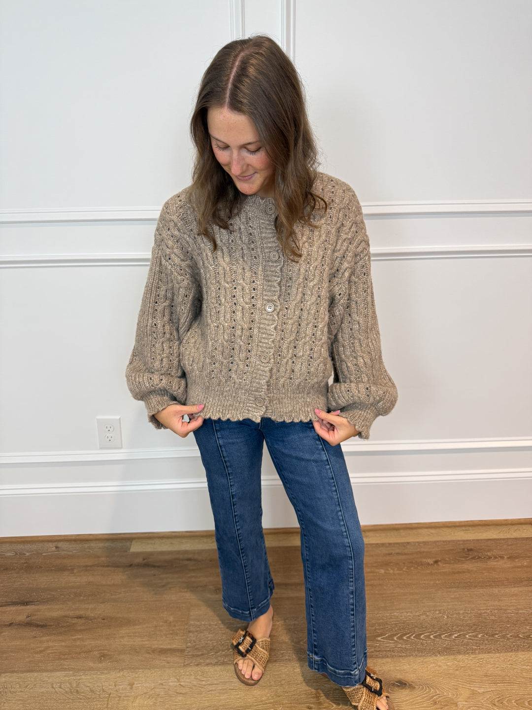 The Sweet Magnolia Button-Up Sweater