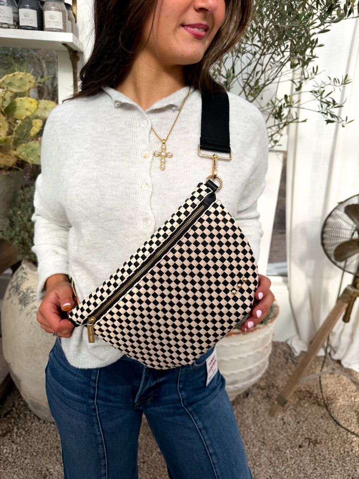 WESTLYN WOVEN BUM BAG