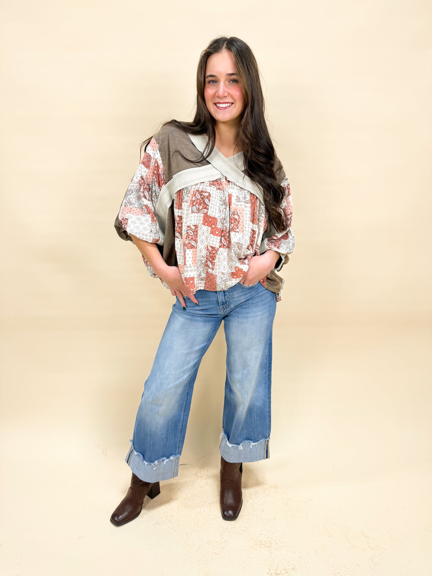 ROPING RODEO TOP