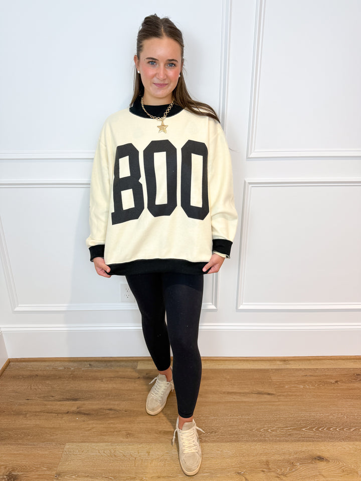 SPOOKY BOO SWEATER