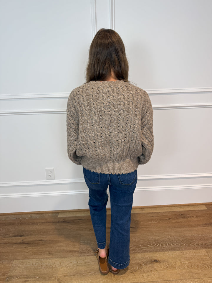 The Sweet Magnolia Button-Up Sweater