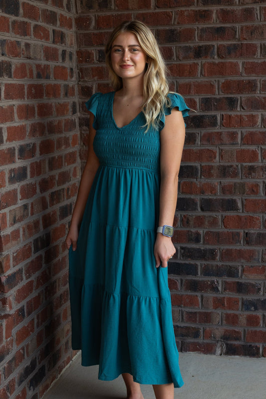 Timeless Blues Dress