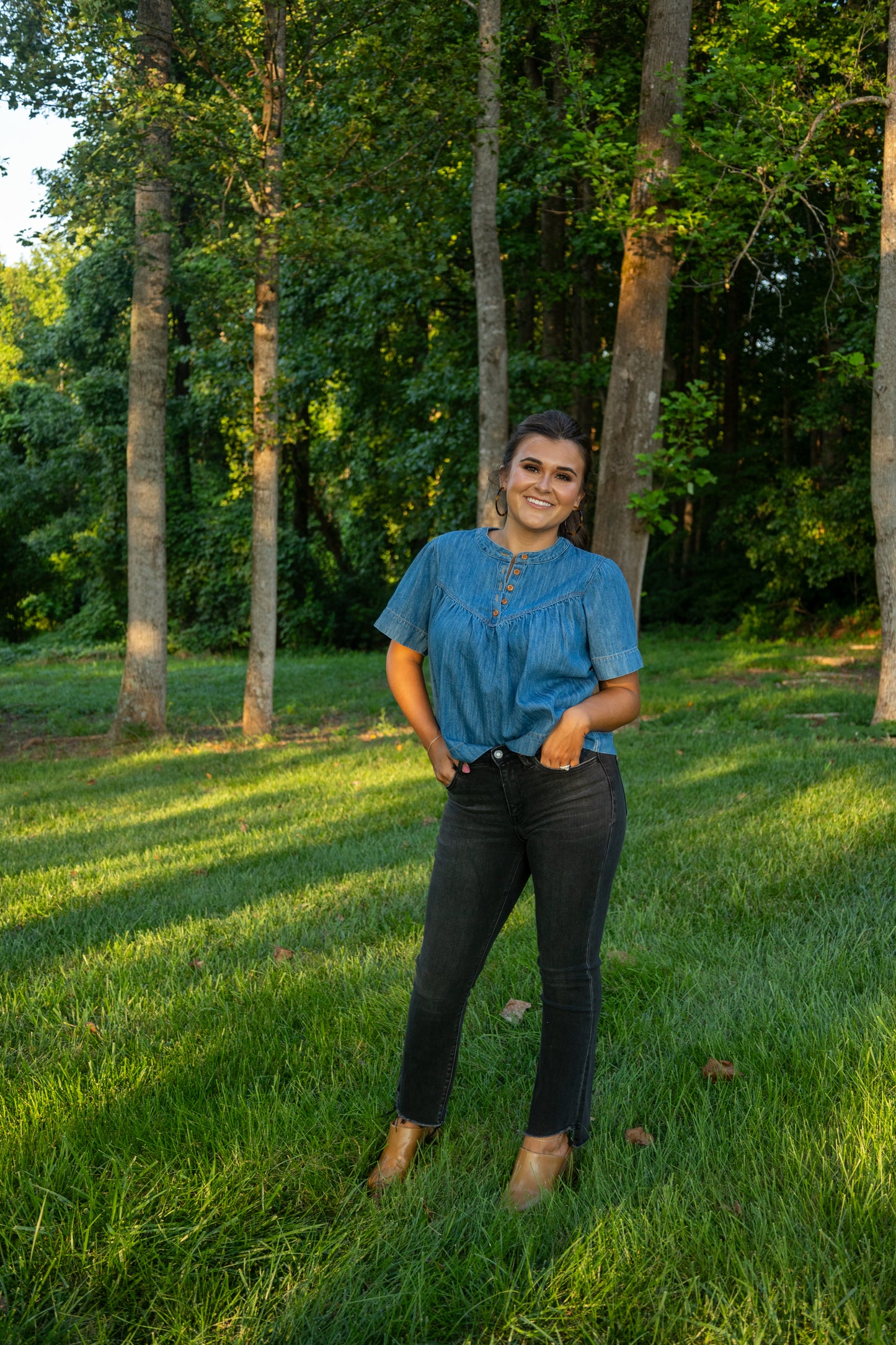 Blue Jean Baby Blouse