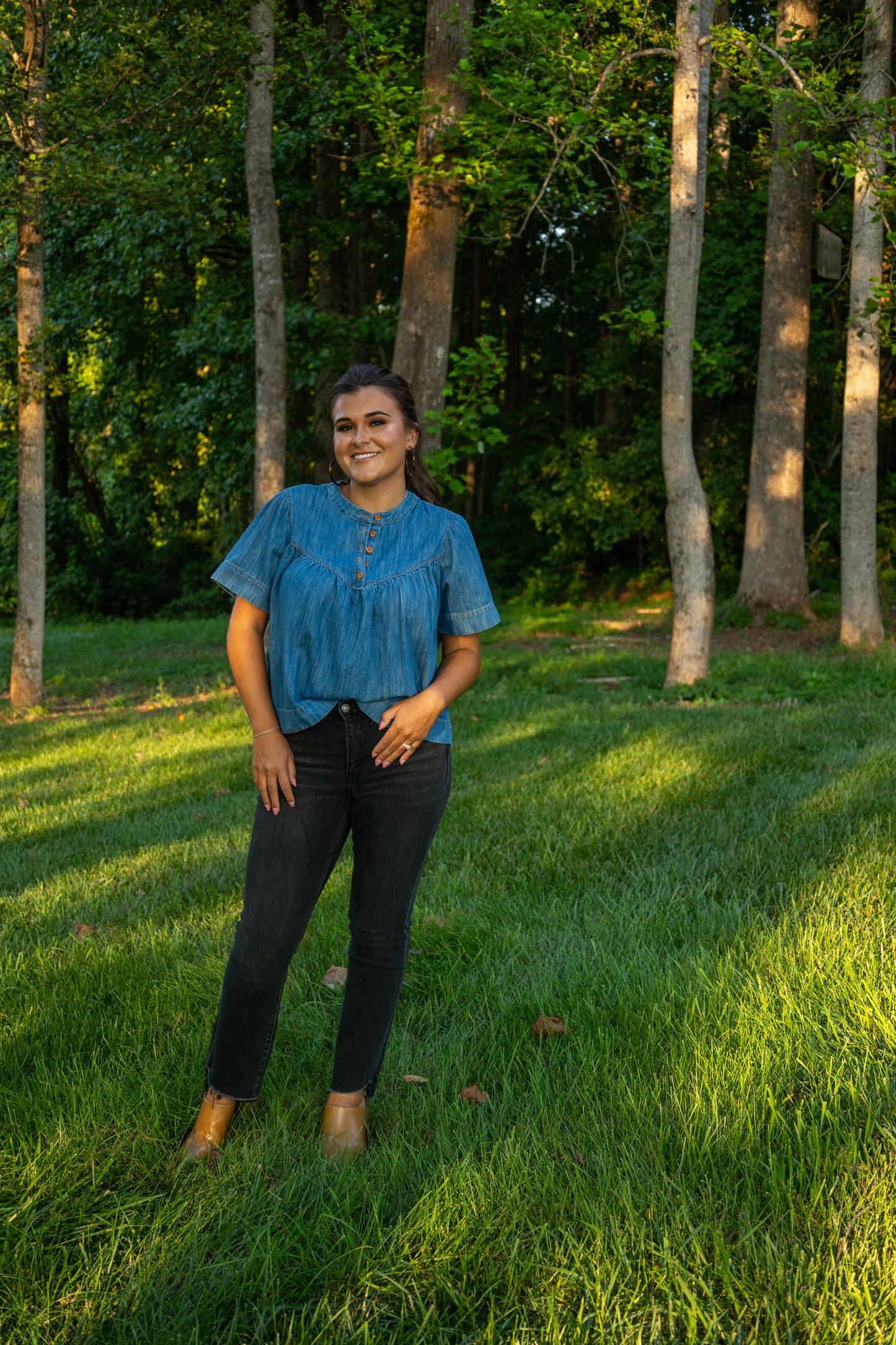 Blue Jean Baby Blouse