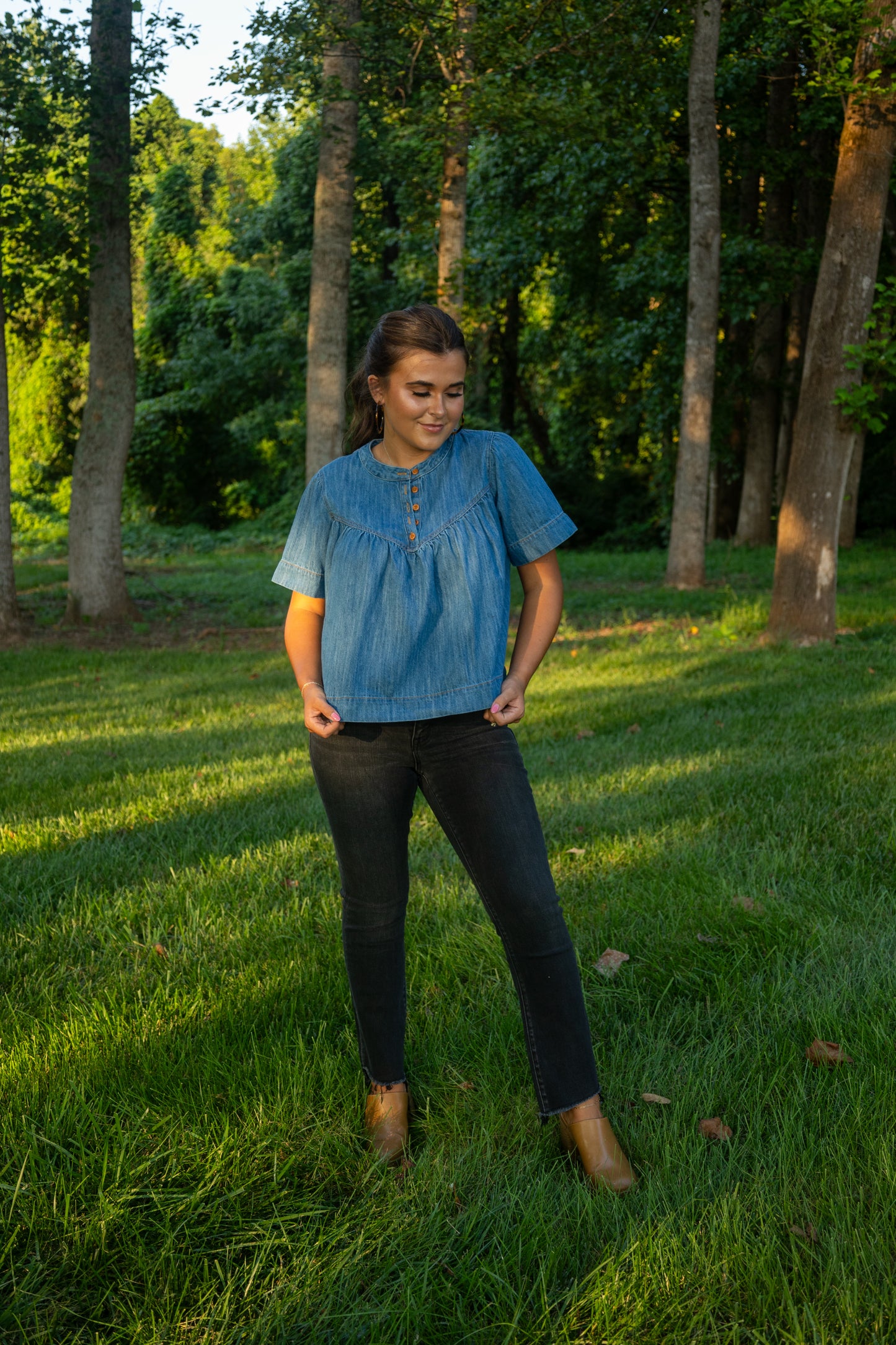 Blue Jean Baby Blouse