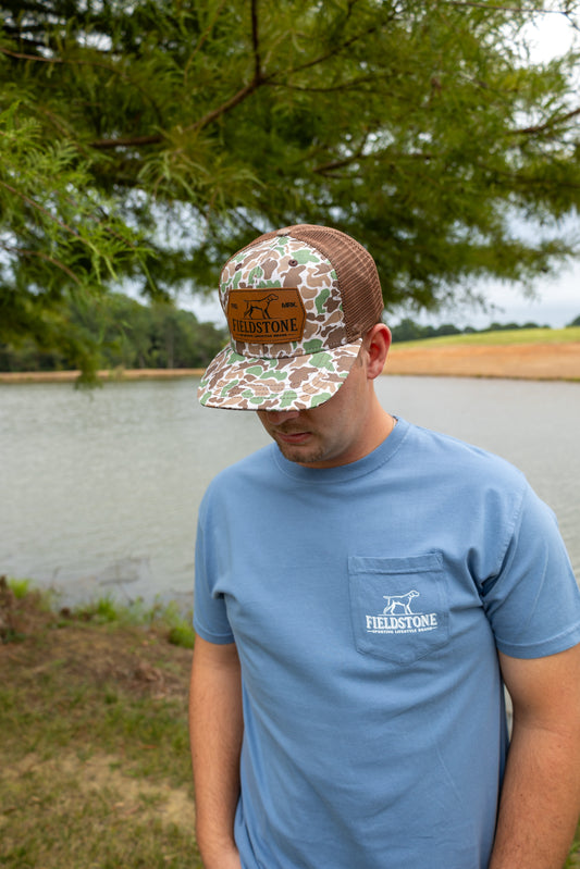 Old School Camo Hat