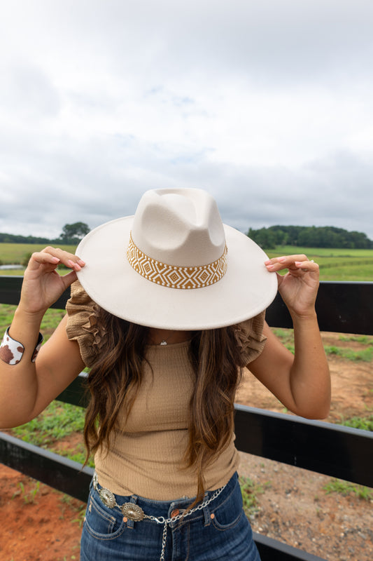 Wide Brim Hat