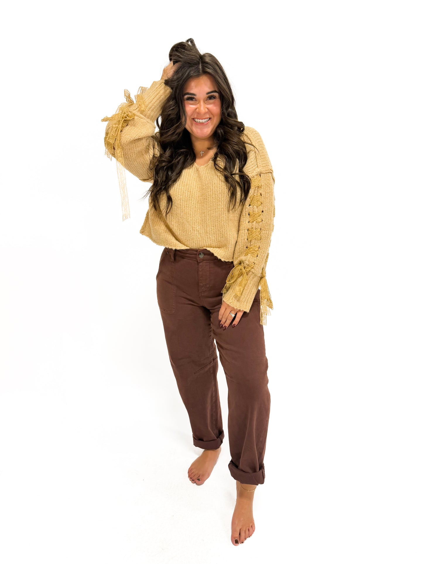 Coco Kiss Barrel Jeans