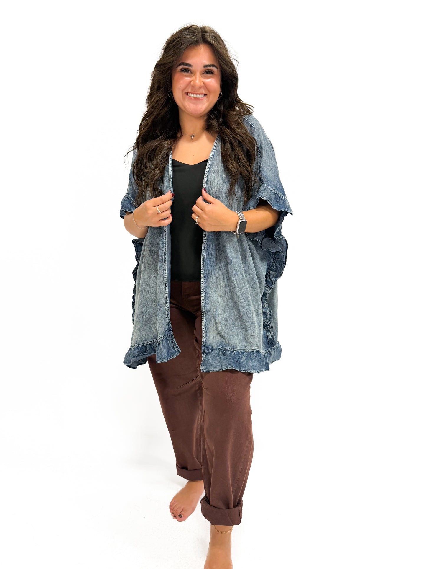 Falling For You Kimono