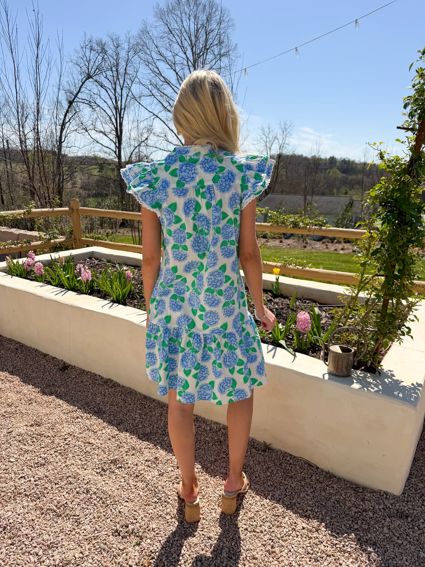 HYDRANGEA HAZE DRESS