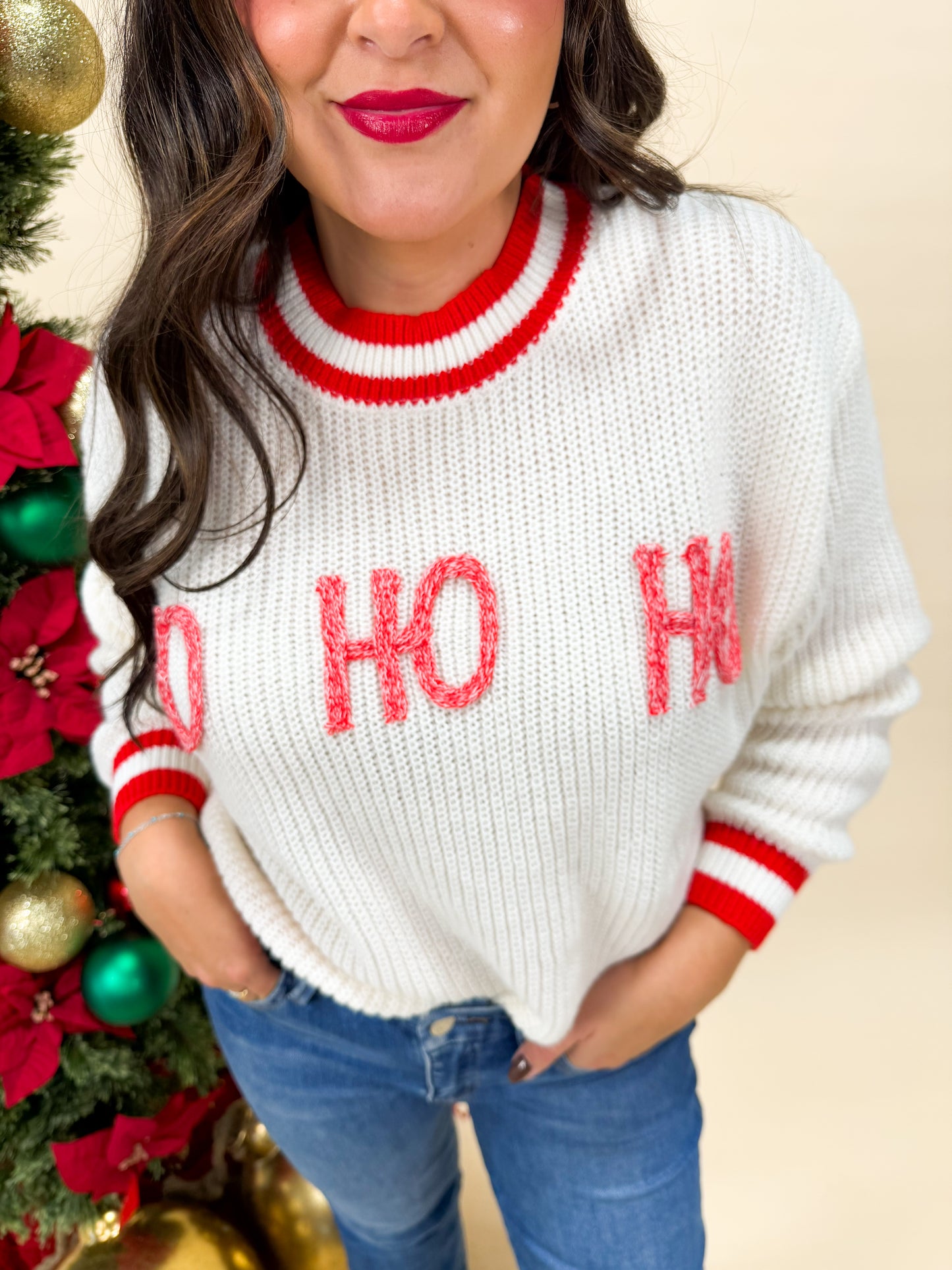 SANTAS LAUGH SWEATER