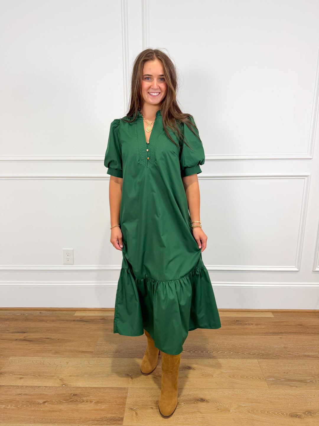 Autumn Romance Maxi Dress