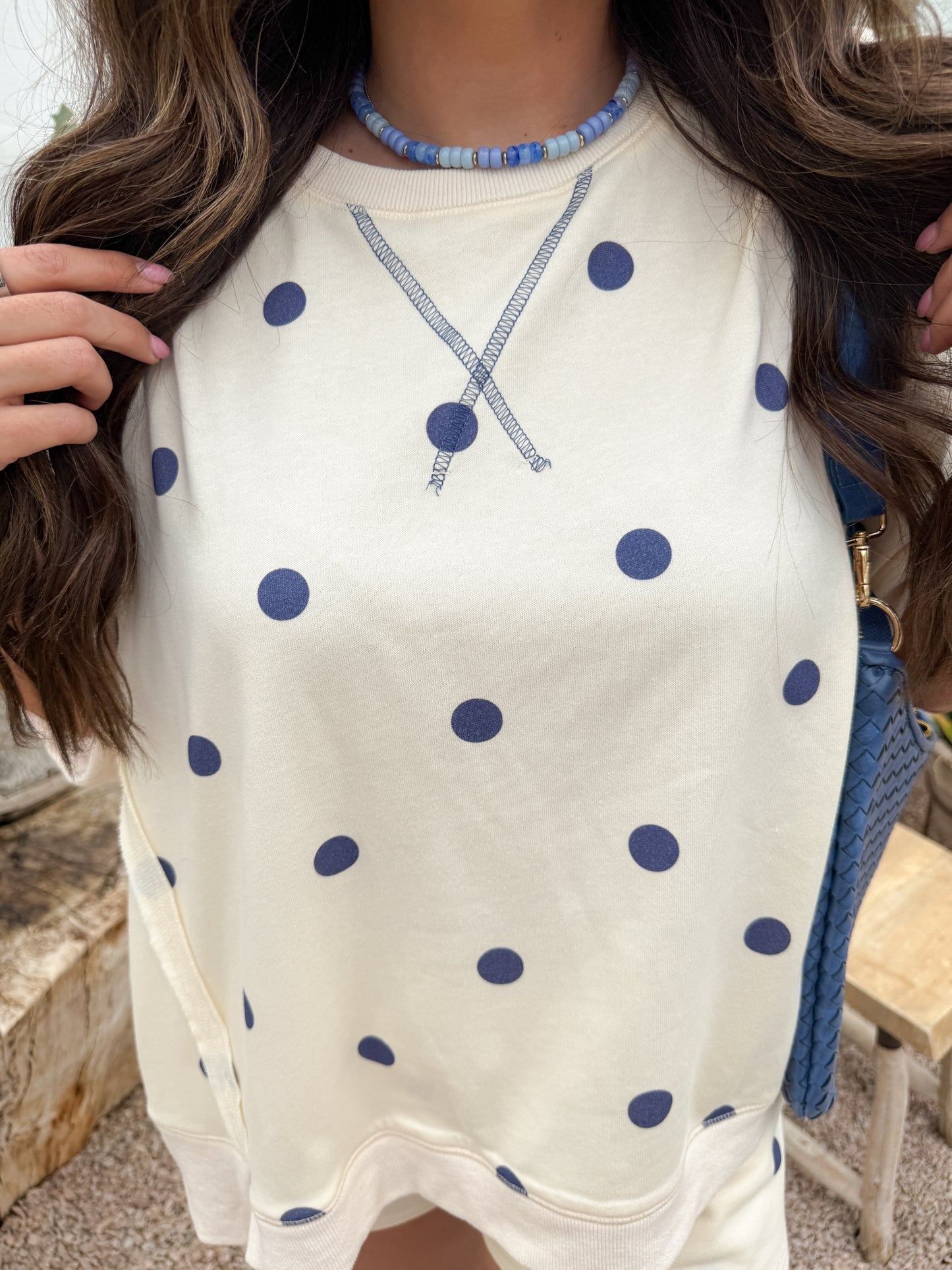 PRETTY IN POLKA TOP