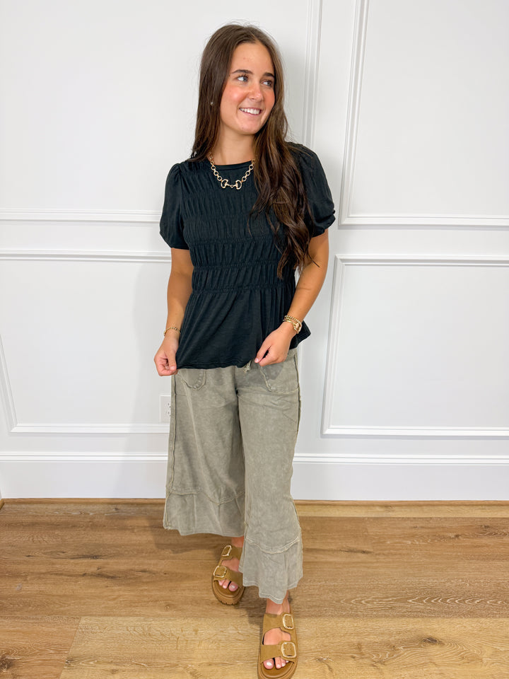Harvest Muse Smocked Top