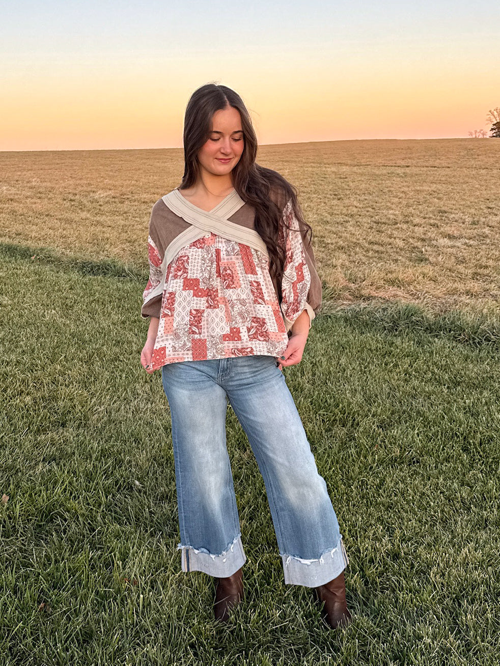 ROPING RODEO TOP