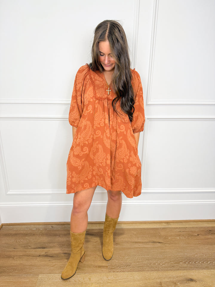 BACK PORCH NIGHTS DRESS