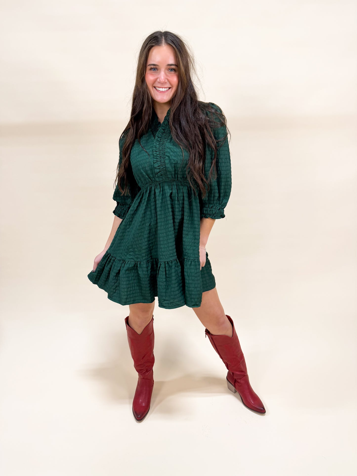 MISTLETOE MISCHIEF DRESS