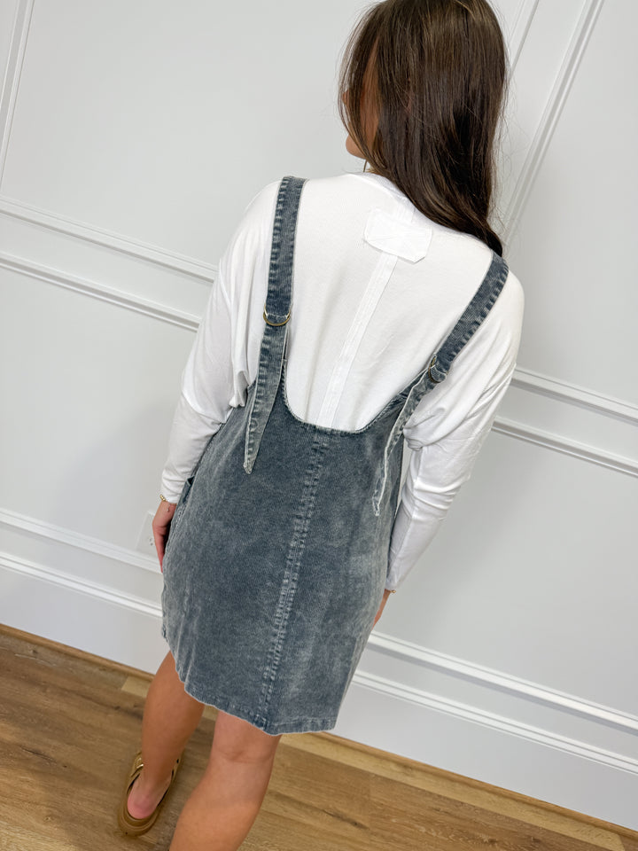SWEET CHARCOAL DRESS