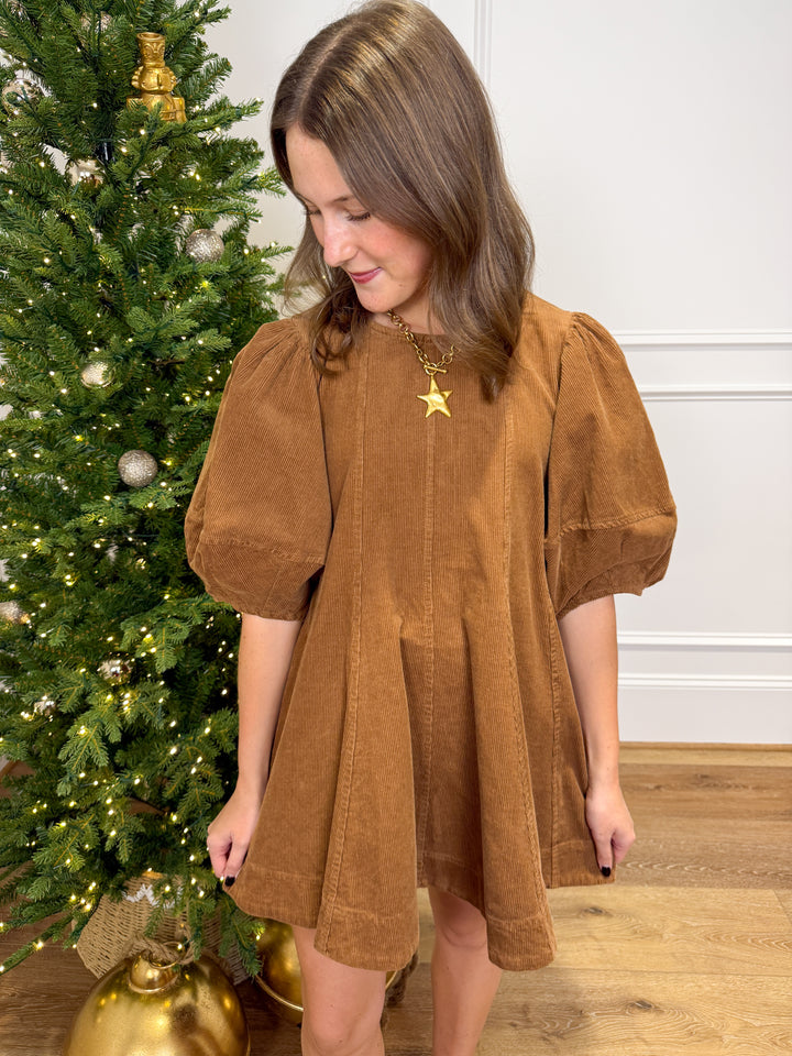 The Corduroy Country Mini Dress