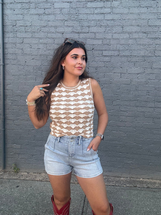 Western Denim Shorts